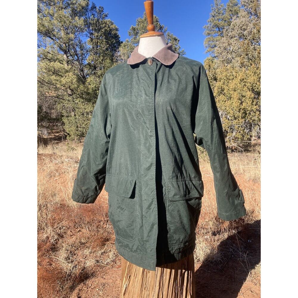 Vtg EDDIE BAUER Mountain Parka Jacket Womens XS Fleece Blanket Lined Coat